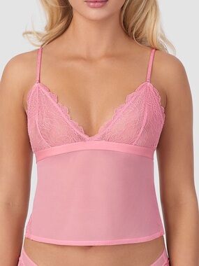 NWOT On Gossamer Luxe Lace Triangle Cami